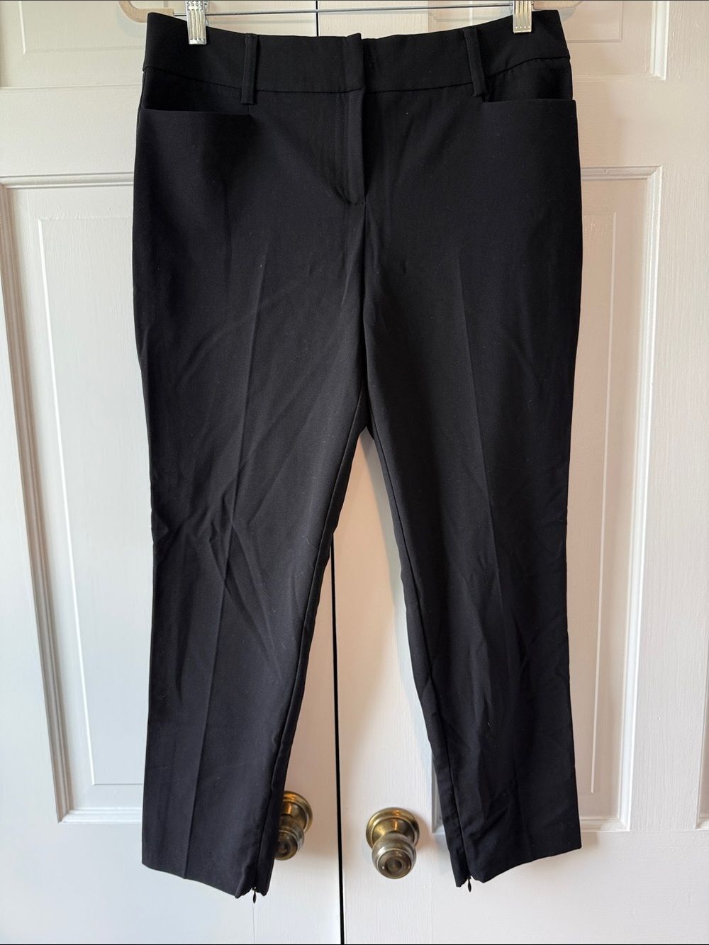 NY & Co Classic Black Women's Size 8 Ankle Dress Pants